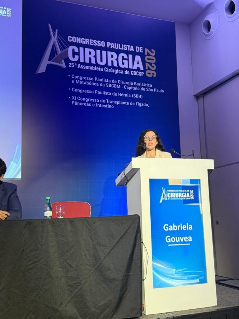 Participação no 25º Congresso Paulista de Cirurgia do Colégio Brasileiro de Cirurgiões e Congresso Paulista da Sociedade Brasileira de Hérnia